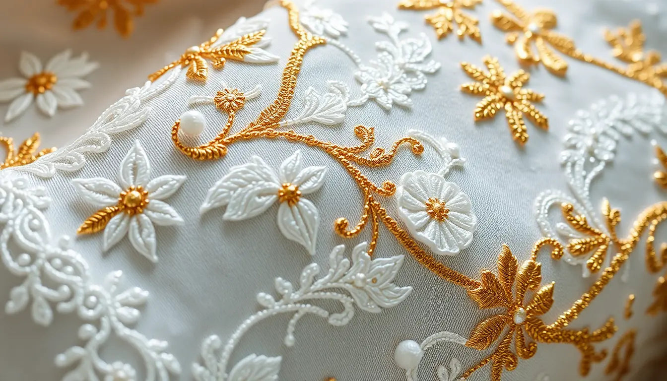 Chikankari and zardozi traditional indian art