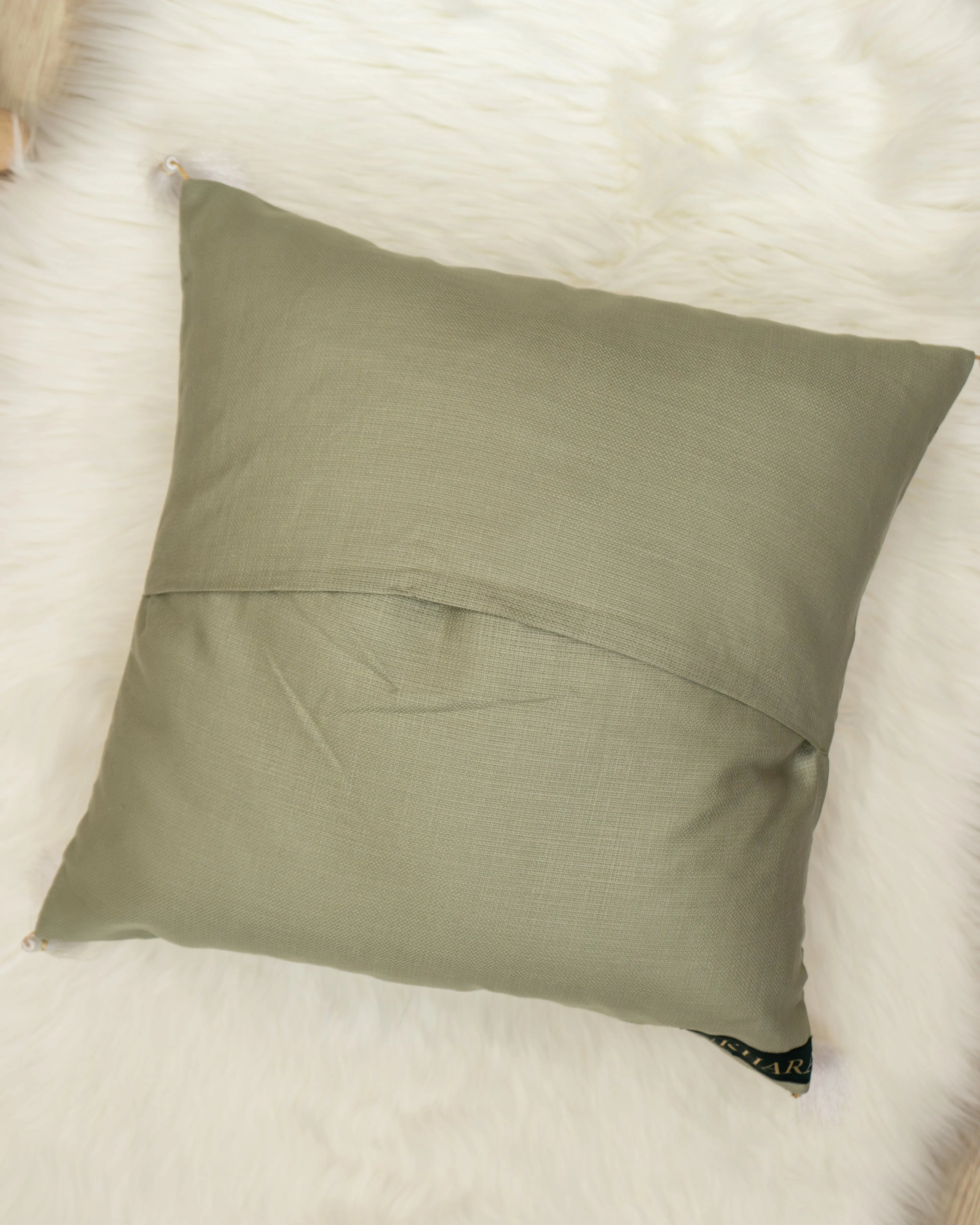 Phool Aur Patte Chikankari Cushion Covers: Handmade Luxury Home Decor Sukhara