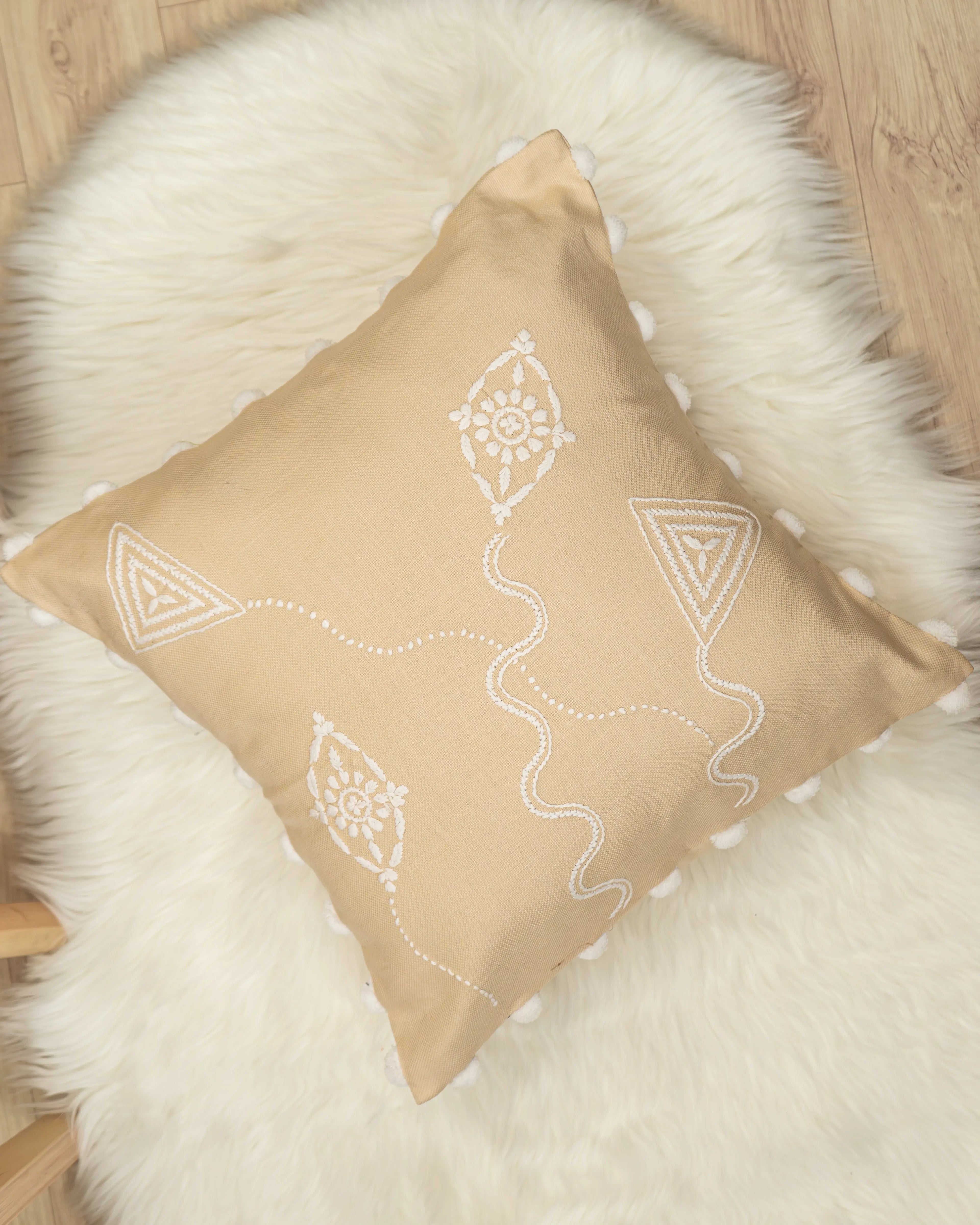 Enhance Your Home Decor with Patangbazi Chikan Cushion Covers Sukhara
