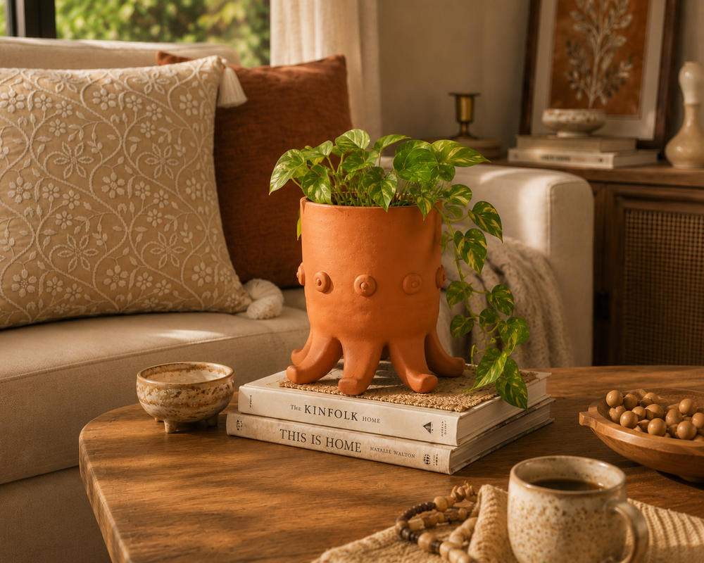 Ashta Terracotta Planter