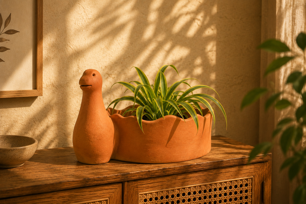 Battu Terracotta Planter