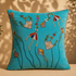 Patangbazi Zardozi Cushion Cover – Handcrafted for Sustainable Home Design