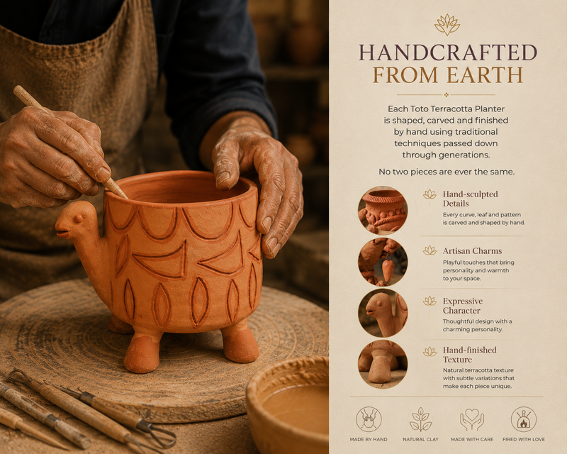 Toto Terracotta Planter