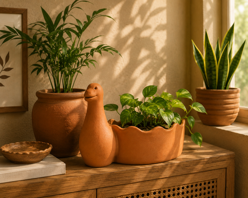Battu Terracotta Planter
