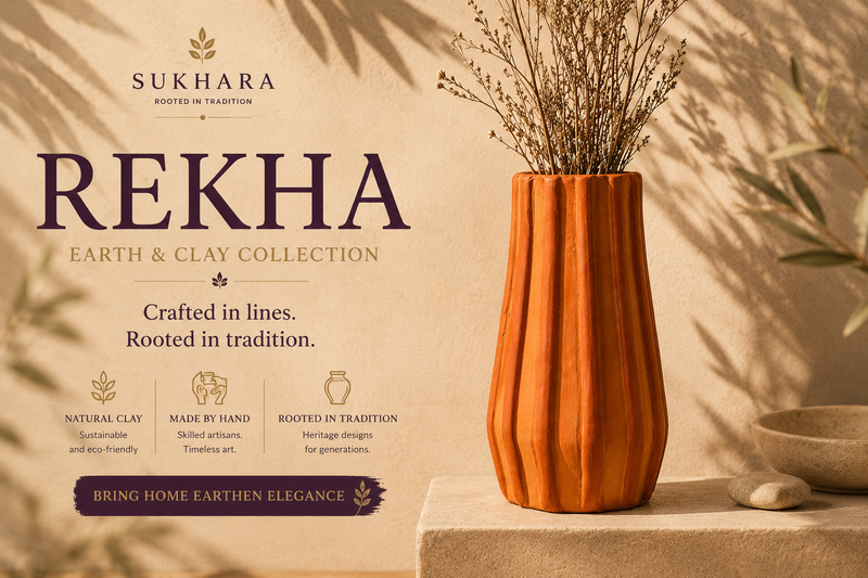 Rekha Terracotta Vase