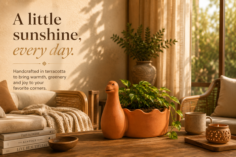 Battu Terracotta Planter