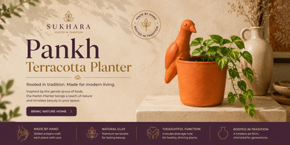 Pankh Terracotta Planter