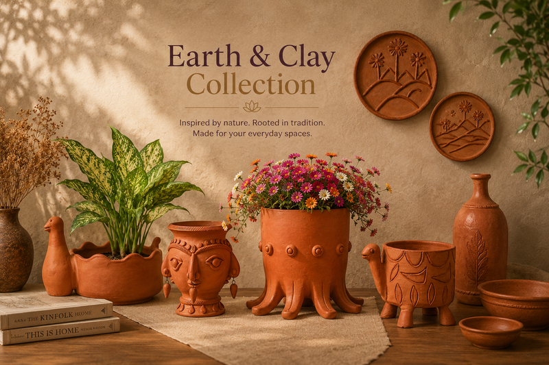 Ashta Terracotta Planter