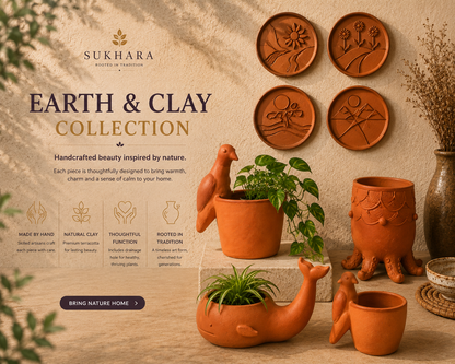 Pankh Terracotta Planter