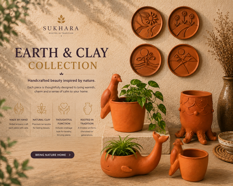 Pankh Terracotta Planter