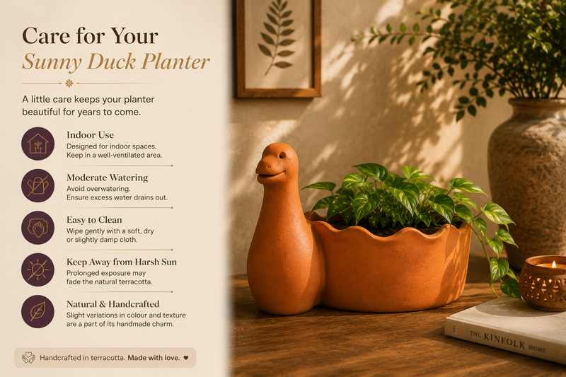 Battu Terracotta Planter