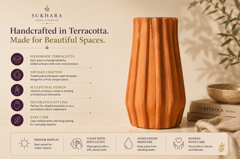 Rekha Terracotta Vase