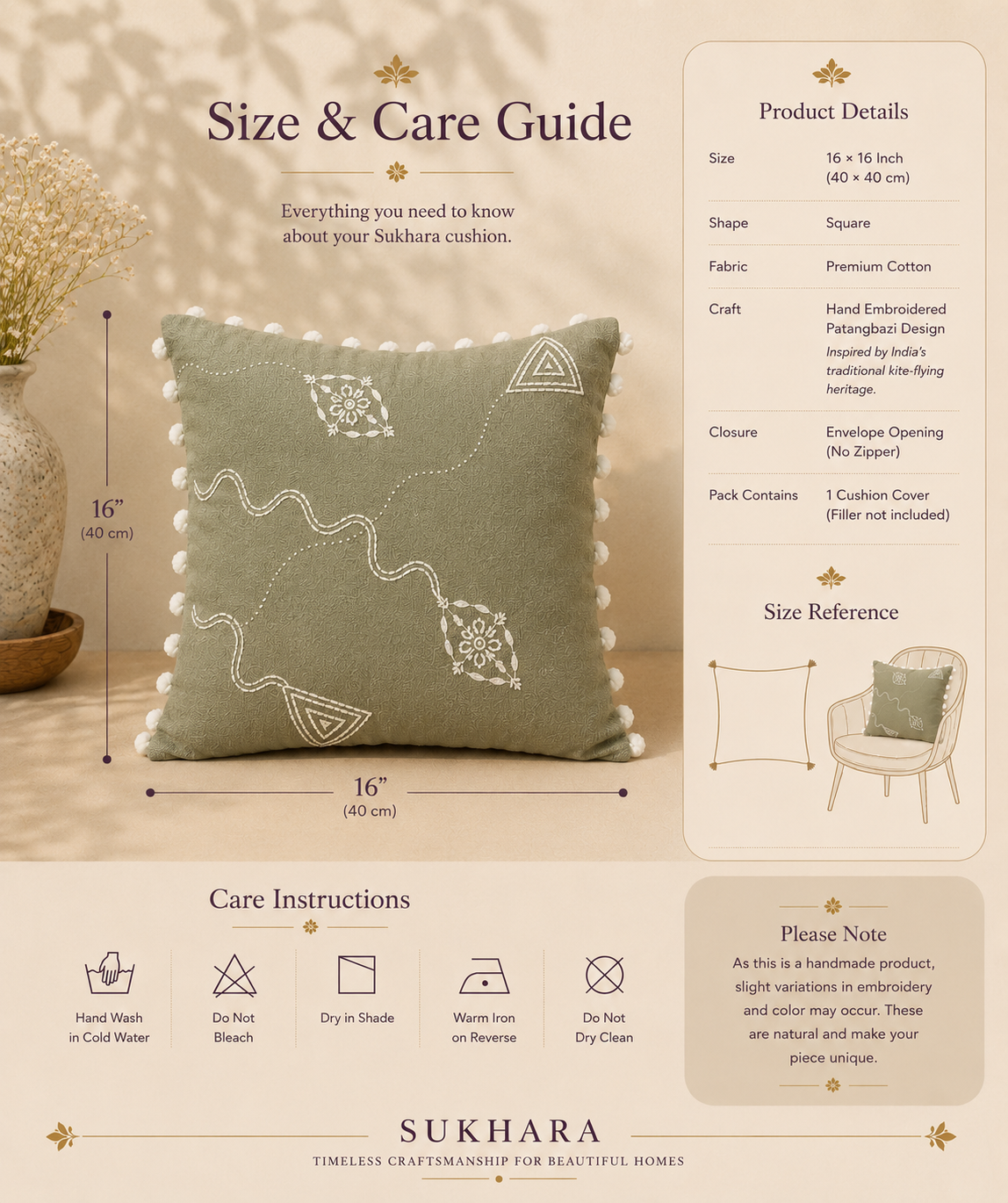 Sofa Cushion Covers – Patangbazi Inspired Designs | Sukhara
