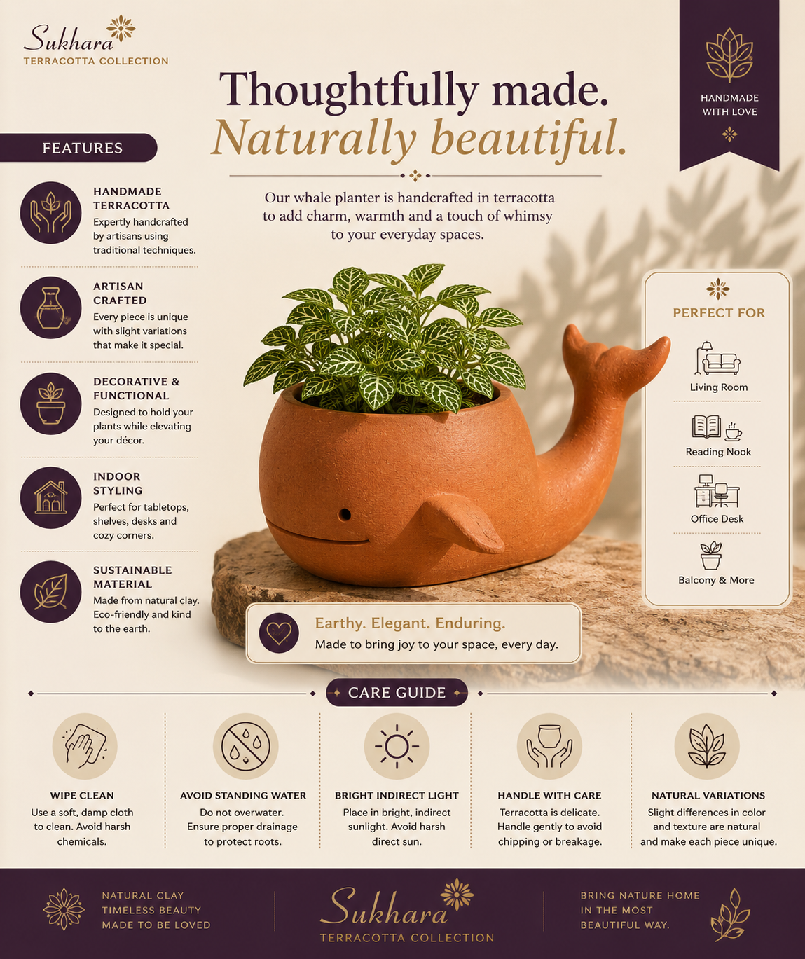 Timi Terracotta Planter